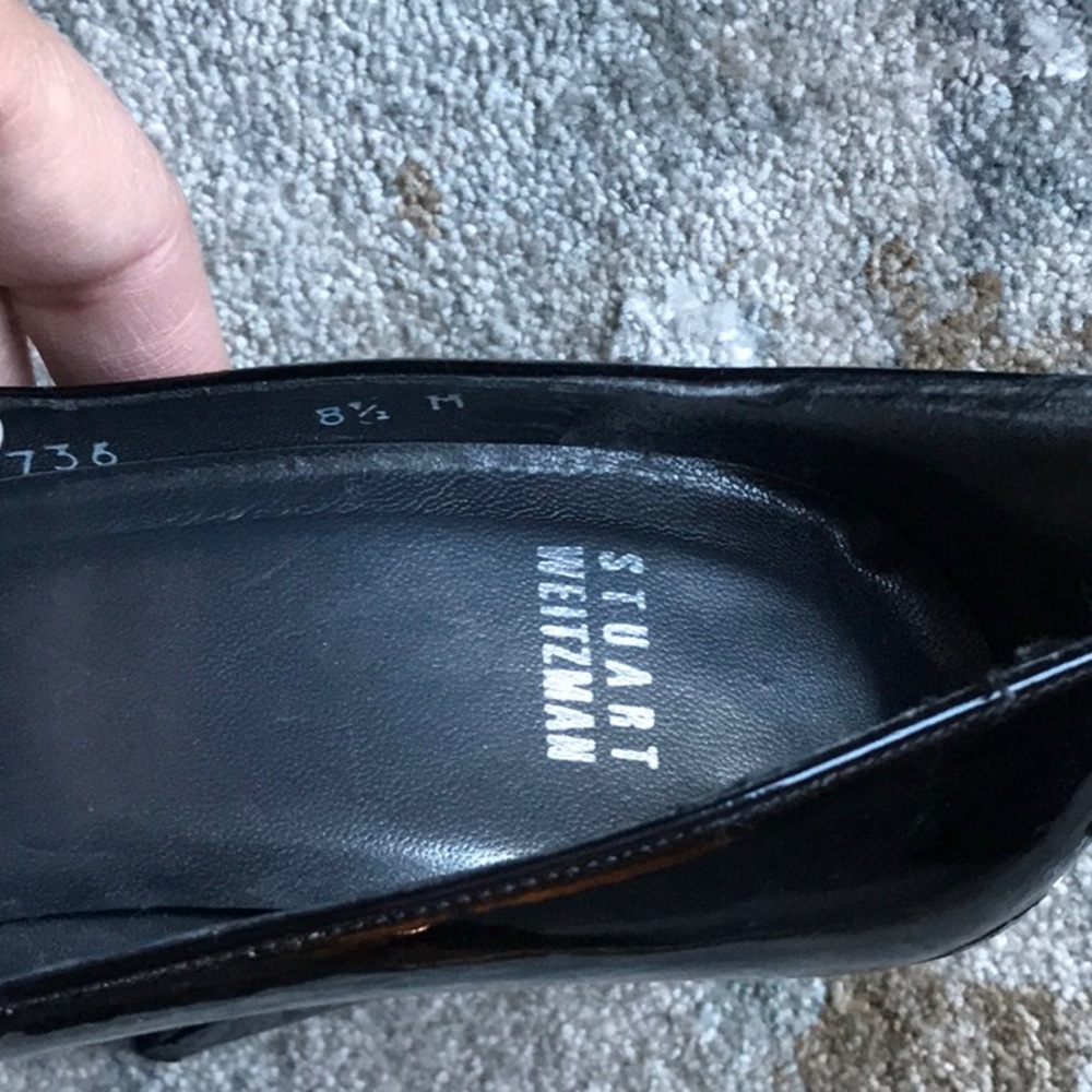 Stuart Weitzman patent pumps - Picture 8 of 10